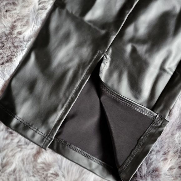 FABKIDS Faux leather Pants - Picture 2 of 3